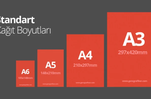 Kağıt Boyutları Ölçüleri