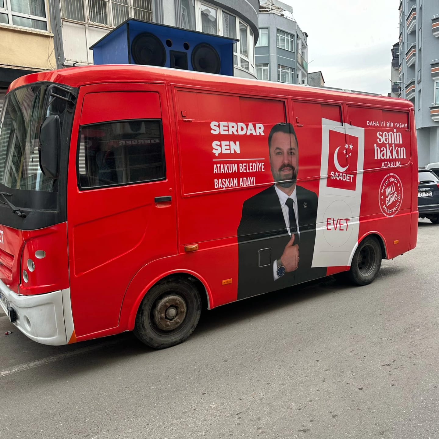 Atakum Saadet Partisi Araç Kaplama