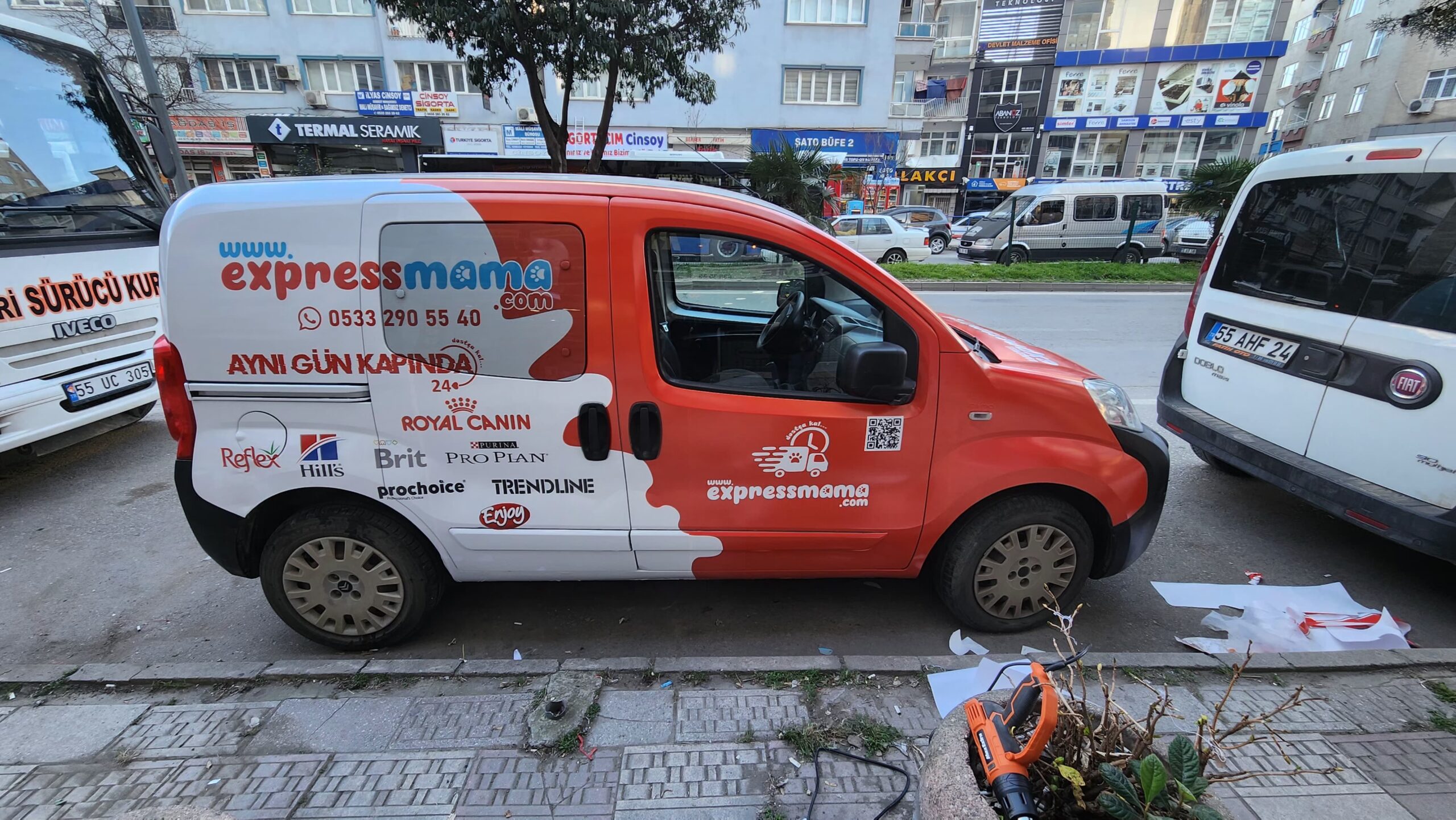 Express Mama araç kaplama